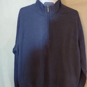 🌼4/$20 Van Heusen Mock Neck Zip Front Pullover Size L